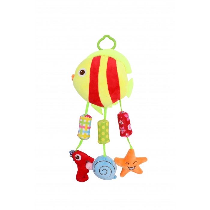 Подвесная игрушка Bertoni (Lorelli) мягкая Toys Рыбка и компания