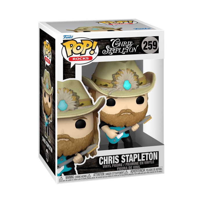 

Funko Фигурка pop! Rocks Chris Stapleton, Фигурка pop! Rocks Chris Stapleton