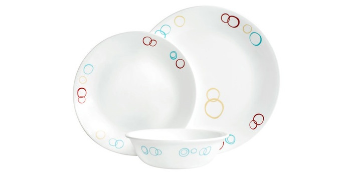Посуда и инвентарь Corelle Набор посуды Circles (12 предметов) посуда и инвентарь remihof кухонный набор 7 предметов