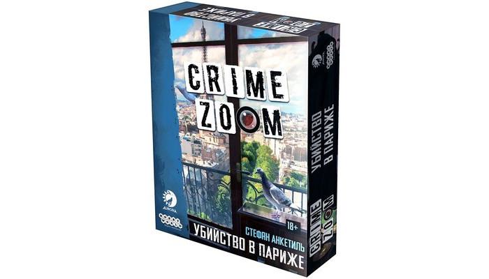 

Hobby World Настольная игра Crime Zoom Убийство в Париже, Настольная игра Crime Zoom Убийство в Париже
