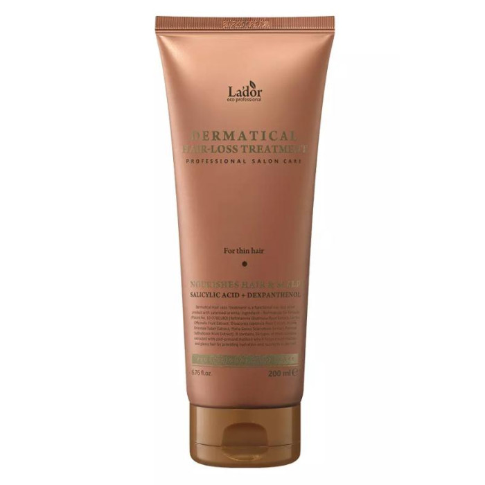 

Lador Маска от выпадения тонких волос Dermatical hair-loss treatment 200 мл, Маска от выпадения тонких волос Dermatical hair-loss treatment 200 мл