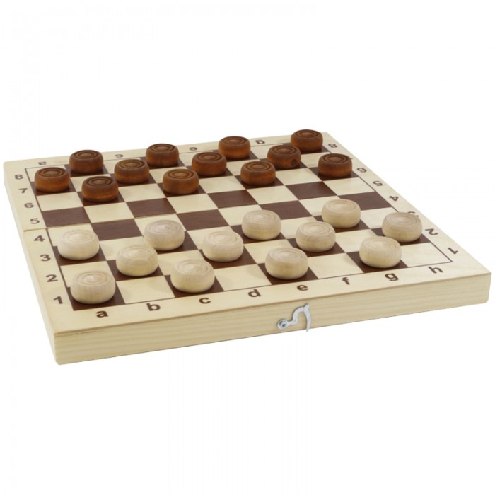 Десятое королевство Игра настольная Шашки с доской 29x29 см настольная игра озорные шашки