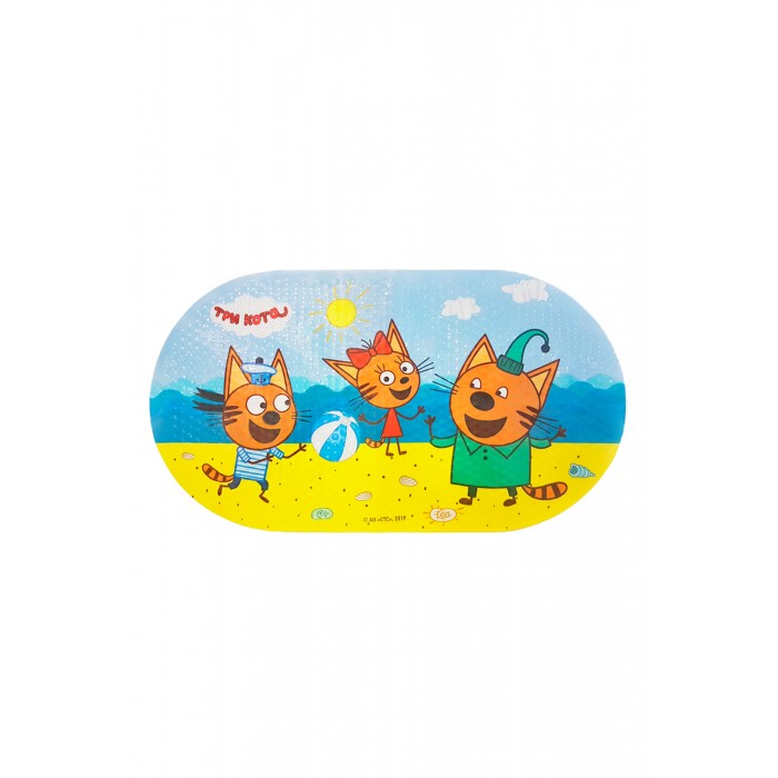Коврик Три кота для ванны Пляжный волейбол