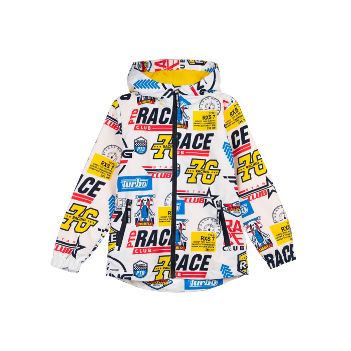 Верхняя одежда Playtoday Ветровка с полиуретановым покрытием для мальчиков Racing club tween boys 12311006