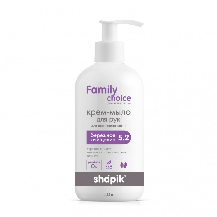 Shapik Крем-мыло Family Choice 500 мл наушники more choice g26 purple