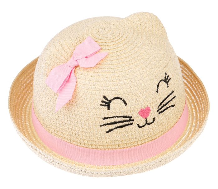 Головные уборы Playtoday Шляпа соломенная для девочки 1222211 printio свитшот унисекс хлопковый соломенная шляпа