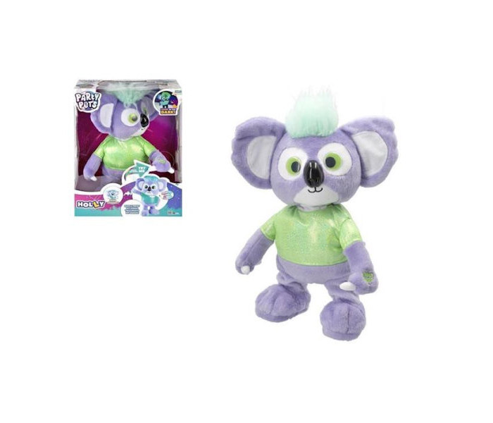 Интерактивная игрушка Eolo Танцующая коала со светом и звуком игрушка джигли петс jiggly pets коала голубая интерактивная ходит 40395