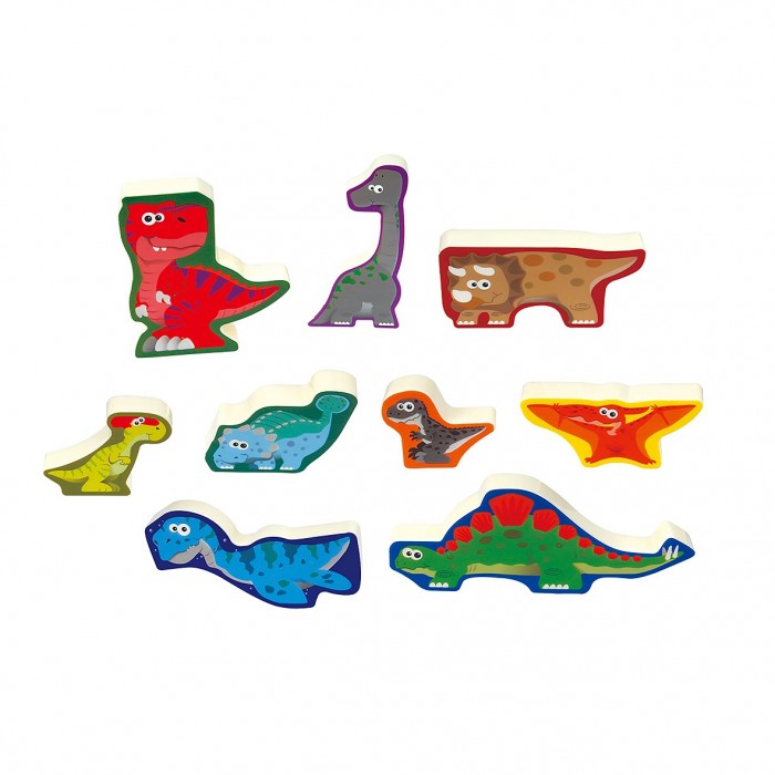 Пазлы Playgo Пазл-головоломка Динозавры цена и фото