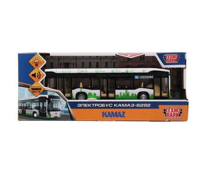 

Технопарк Модель Электробус КамАЗ-6282, Модель Электробус КамАЗ-6282