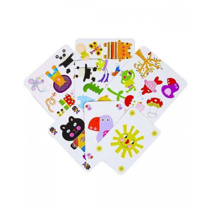 Игры для малышей Djeco Детская настольная карточная игра Миниматч