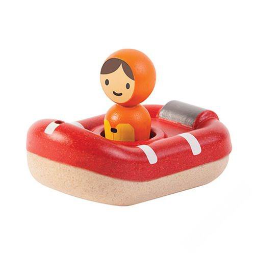 Деревянные игрушки Plan Toys Катер береговой охраны подвижная фигурка матрос спасатель береговой охраны с аксессуарами