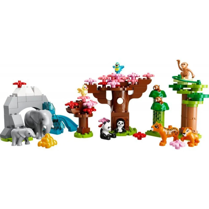 

Конструктор Lego Duplo Дикие животные Азии, Duplo Дикие животные Азии