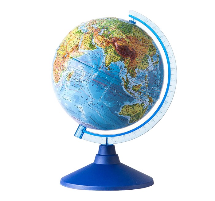  Globen Глобус Земли физический рельефный 320 серия Евро