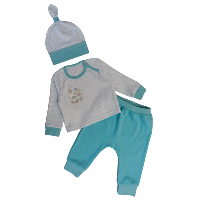 цена Комплекты детской одежды Бастет Счастье (кофта, шапочка и штанишки)
