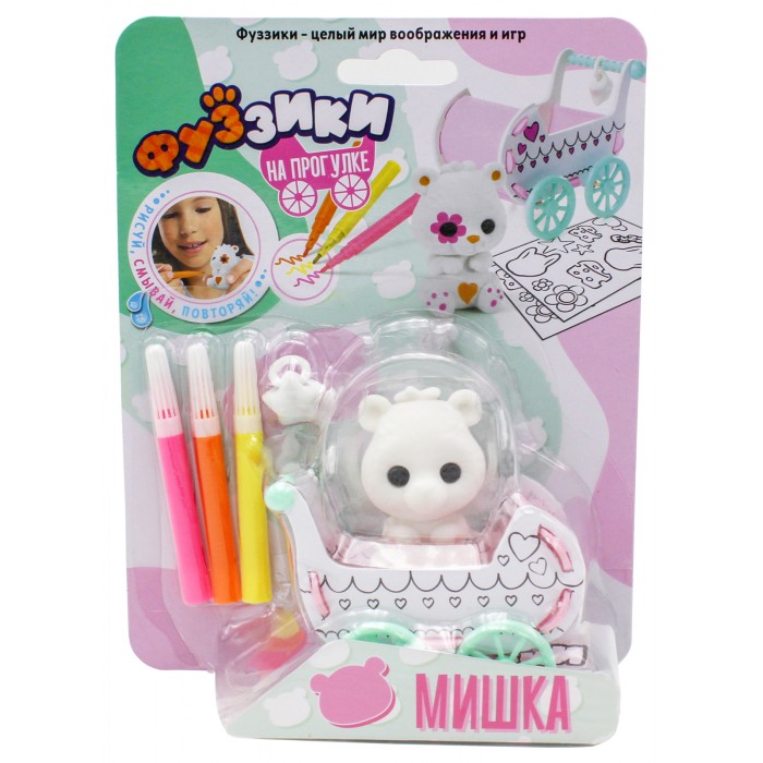 

Фуззики Игровой набор Мышка на прогулке, Игровой набор Мышка на прогулке