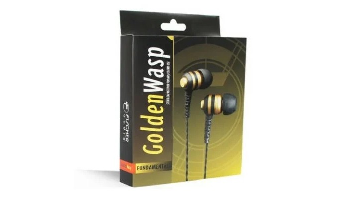 Колонки, наушники, CD-проигрыватели Fischer Audio Наушники Golden Wasp