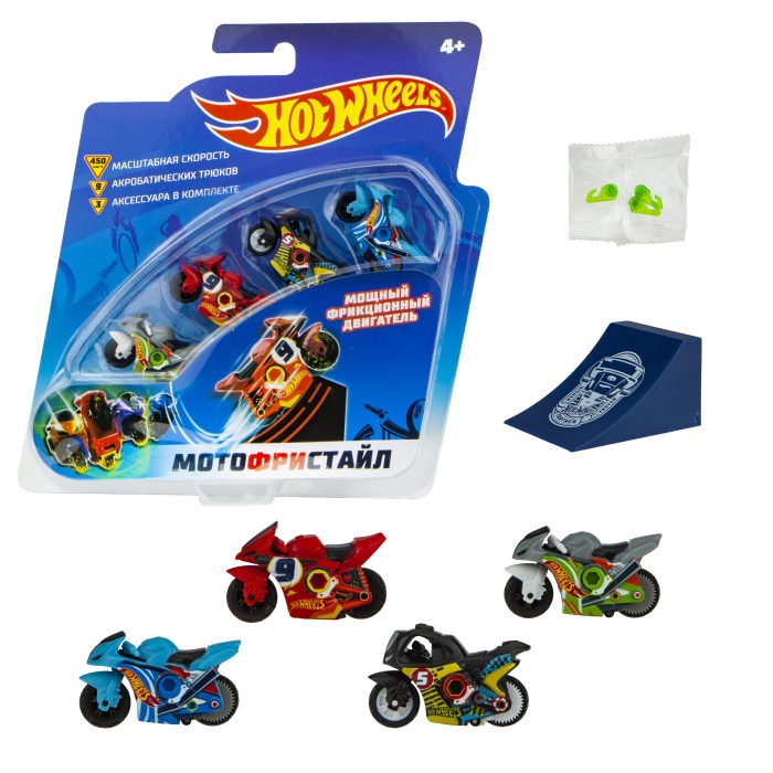 

Hot Wheels Мотофристайл Т16719, Мотофристайл Т16719