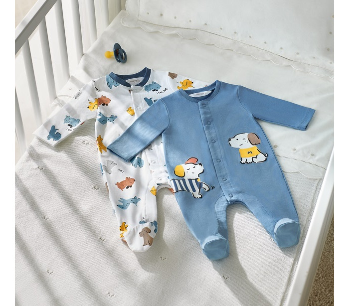 

Mayoral Newborn Комбинезон Собачки 2 шт., Newborn Комбинезон Собачки 2 шт.