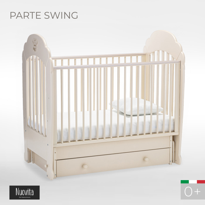 Детские кроватки Nuovita Parte swing маятник поперечный цена и фото