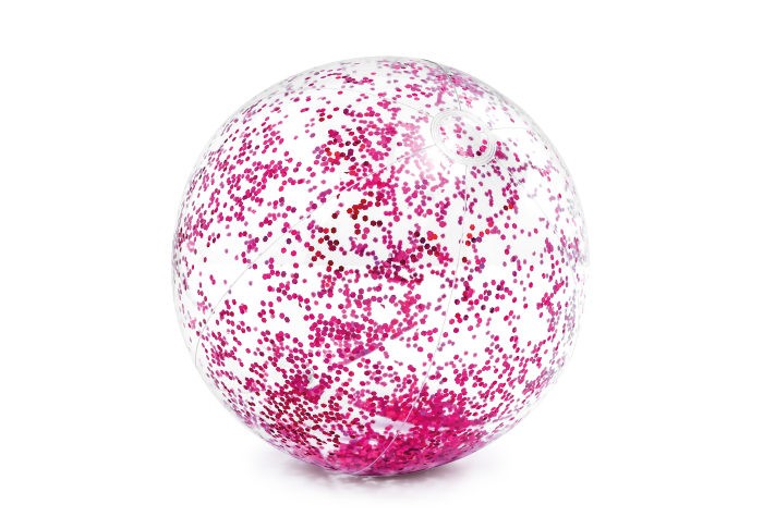 надувной мяч с перьями диаметр 40 см Мячики и прыгуны Intex Надувной мяч Блёстки 51 см
