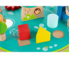 Деревянная игрушка Tooky Toy Развивающий столик-бизиборд 5 в 1 - Tooky Toy Развивающий столик-бизиборд 5 в 1