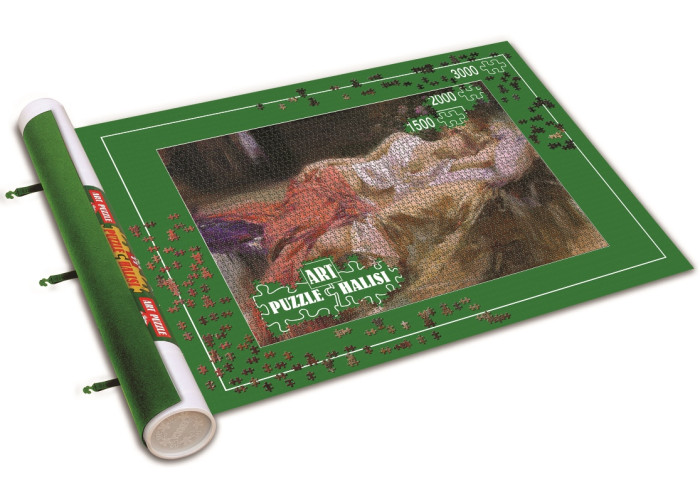 

Art Puzzle Коврик для сборки и хранения пазлов до 3000 деталей, Коврик для сборки и хранения пазлов до 3000 деталей