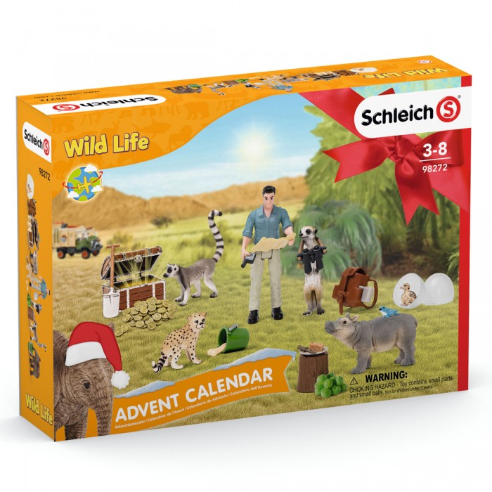 

Schleich Рождественский календарь Wild Life 2021, Рождественский календарь Wild Life 2021