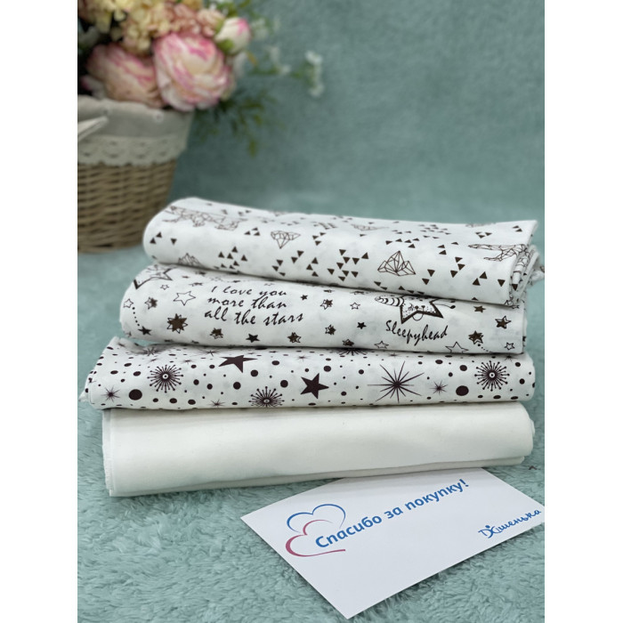 Пеленка Дашенька тонкая 100х80 см 4 шт.