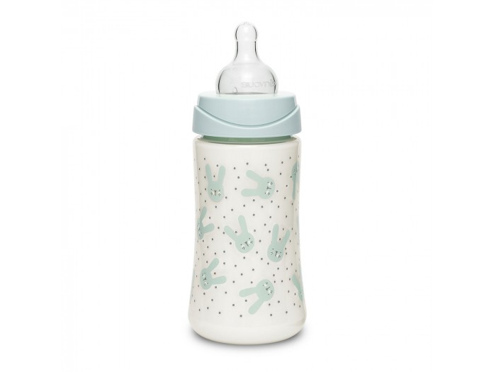 Бутылочки Suavinex Hugge Baby с круглой силикиновой соской (3 позиции) 270 мл цена и фото