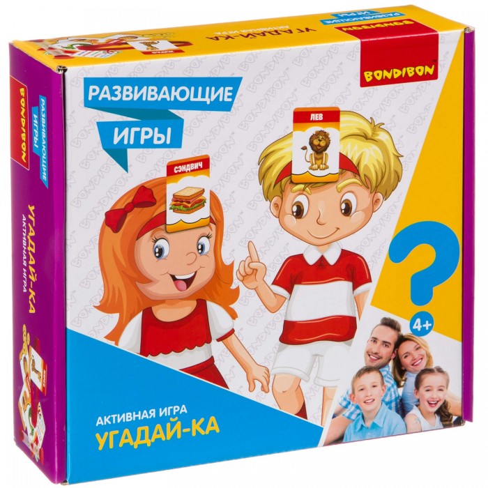 

Bondibon Игра Угадай-ка, Игра Угадай-ка