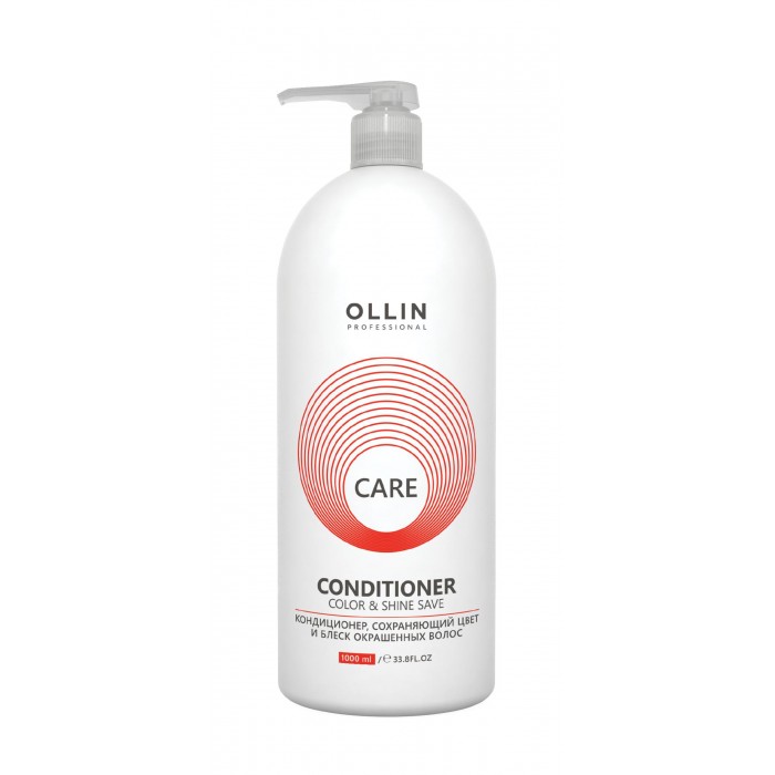 Ollin Professional Care Кондиционер сохраняющий цвет и блеск окрашенных волос 1000 мл