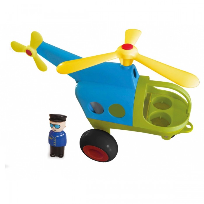 фото Viking toys вертолет джамбо 30 см 2 фигурками