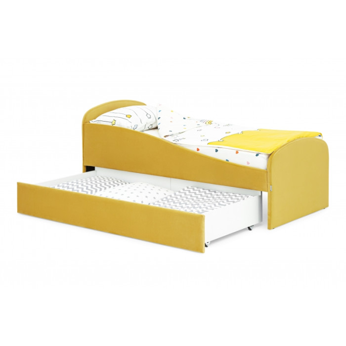 Кровати для подростков Бельмарко с ящиком Letmo велюр цена
