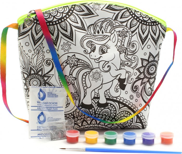 Danko Toys Набор для творчества My Color Bag сумка-раскраска Пони
