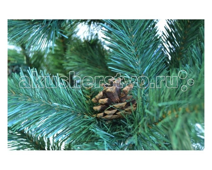 Царь Елка Ель искусственная Холидей с шишками 210 см