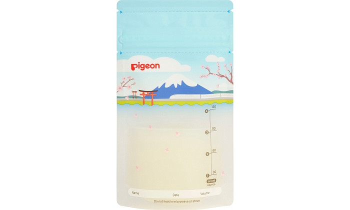 Pigeon Пакеты для заморозки и хранения грудного молока Holiday 120 мл 25 шт. контейнер для заморозки и хранения продуктов кристалл 1 3 л 18×12 5×8 см