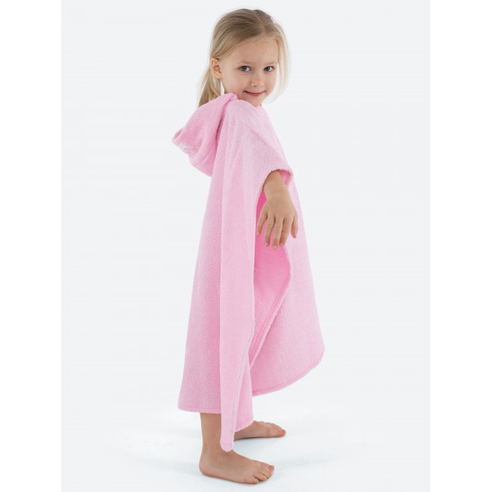 

BabyBunny Детское махровое полотенце пончо с белой короной Принцесса M 115х71 см 7P11, Детское махровое полотенце пончо с белой короной Принцесса M 115х71 см 7P11