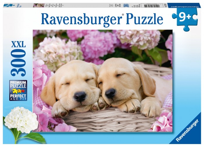 

Ravensburger Пазл Сладкие щенки в корзинке (300 элементов), Пазл Сладкие щенки в корзинке (300 элементов)