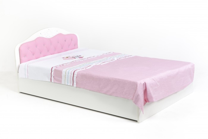 Кровати для подростков ABC-King Princess со стразами Сваровски и подъемным механизмом 190x120 см