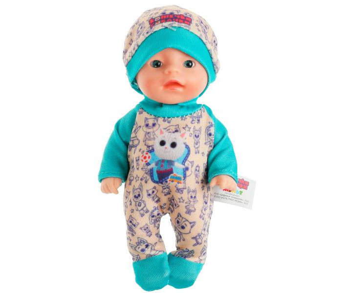 Куклы и одежда для кукол Карапуз Пупс неозвученный кошечки - собачки 12 см
