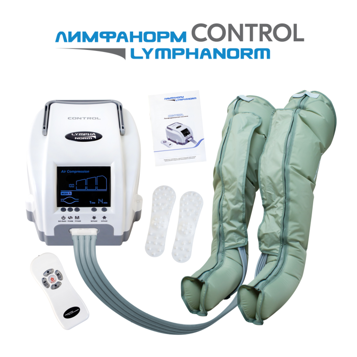 Красота и уход LymphaNorm Массажер для ног аппарат прессотерапии и лимфодренажа Control (размер L)