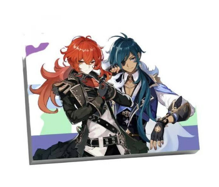 

Molly Картина по номерам Геншин Кэйа и Дилюк 30х40 см, Картина по номерам Геншин Кэйа и Дилюк 30х40 см