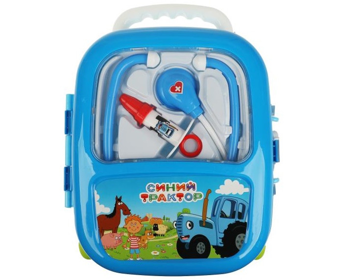 Ролевые игры Играем вместе Набор доктора в чемодане Синий трактор ролевые игры играем вместе набор инструментов в чемодане синий трактор