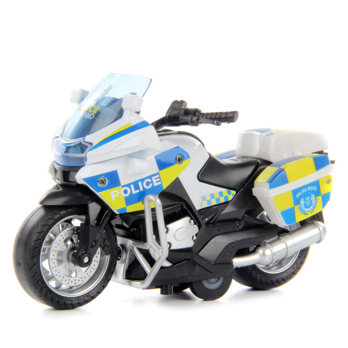 Машины Hoffmann Мотоцикл металлический 1:14 Police