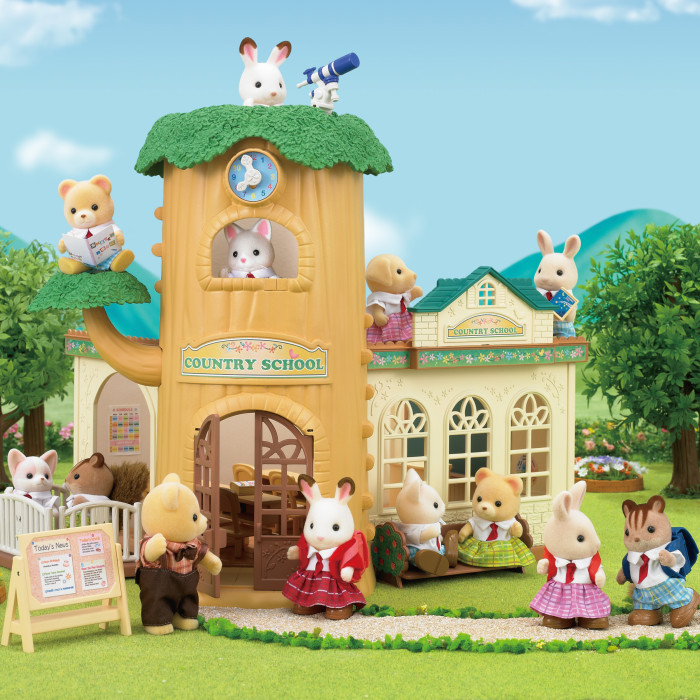 Игровые фигурки Sylvanian Families Лесная школа