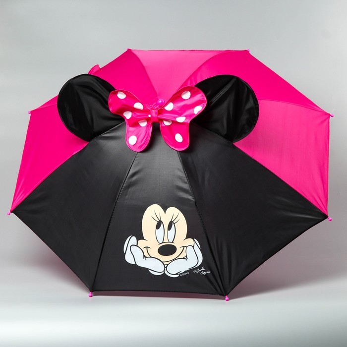 Зонт Disney детский с ушами Минни Маус 70 см