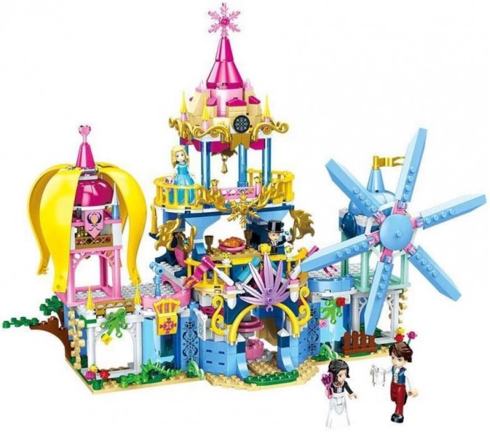 

Конструктор ZheGao Набор 4 в 1 Волшебный замок (619 деталей), Набор 4 в 1 Волшебный замок (619 деталей)