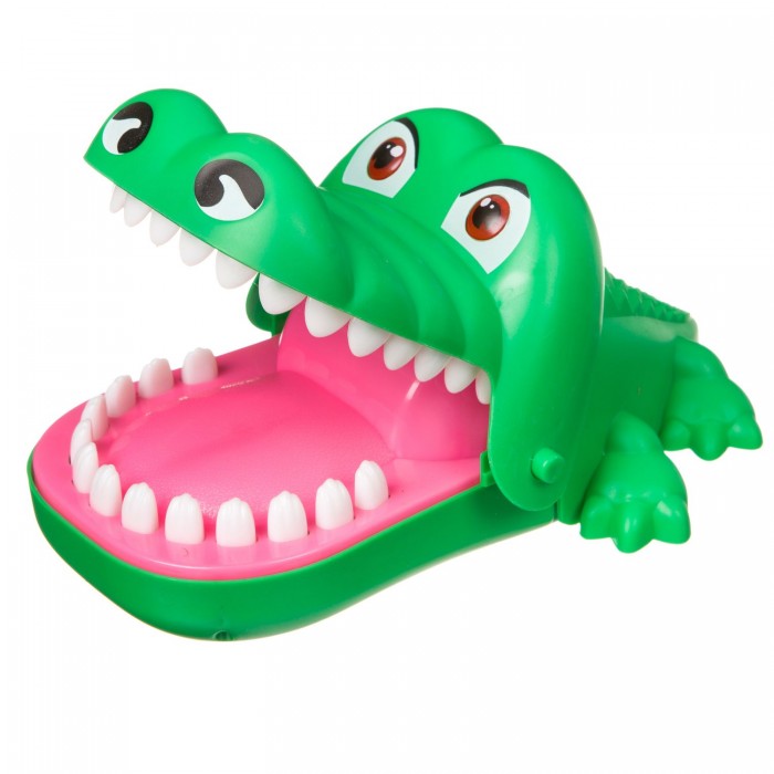 Bondibon Настольная игра Зубастый крокодил со светом и звуком