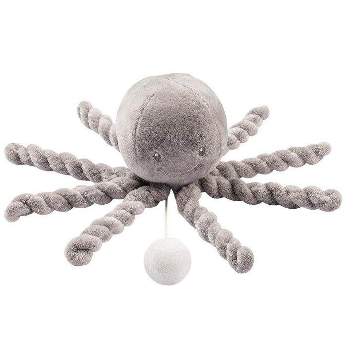 мягкие игрушки unaky soft toy лягушка синдерелла в белом флисовом шарфе 24 см Мягкие игрушки Nattou Musical Soft toy Lapidou Octopus музыкальная