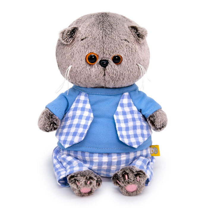 

Мягкая игрушка Budi Basa Басик Baby в голубом костюмчике, Басик Baby в голубом костюмчике